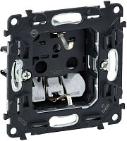 Розетка с заземлением без накладки без рамки Legrand Valena In'matic 1-м. картинка